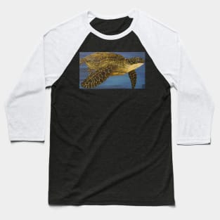 Sea Turtle Oldtimer Baseball T-Shirt